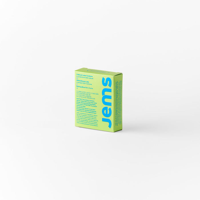 Jems Natural Condoms (3pk) 3condoms