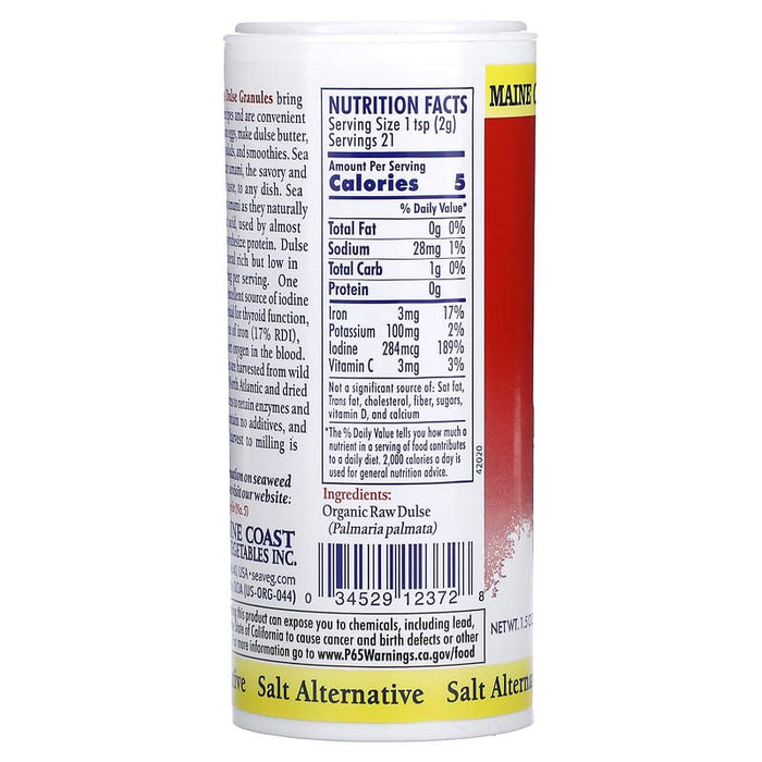 Maine Coast Sea Seasoning Dulse Granules 43g