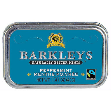 Barkley's Naturally Fair Mints Non GMO; Peppermint 40g