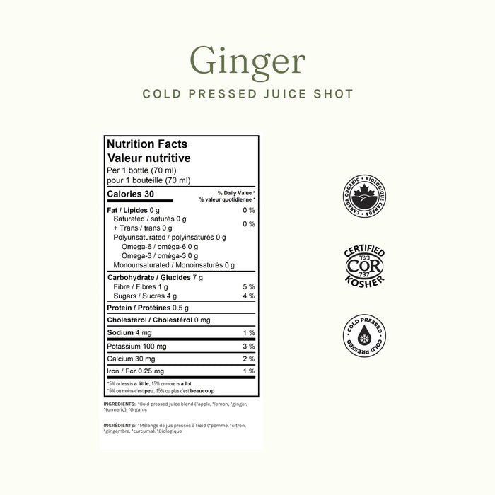Pulp & Press Ginger Elixir (Wellness Shot) 70ml