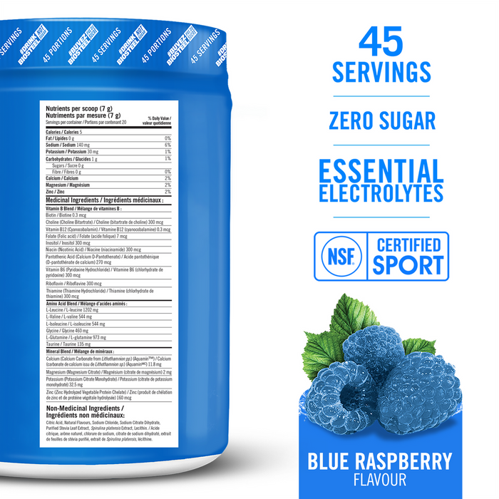 BIOSTEEL HYDRATION MIX Blue Raspberry Flavour 315g