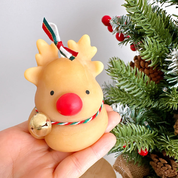 The Cutest Hits Soy Candle Christmas Rudolph – Holiday Decorative Candle