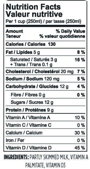 Donia Farms 2% Grass Fed Milk 2L