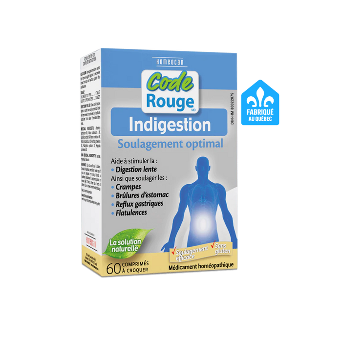 Homeocan Indigestion Optimum Relief – Digestive Support Chewable Tablets (60 Tabs) 60chewabletabs