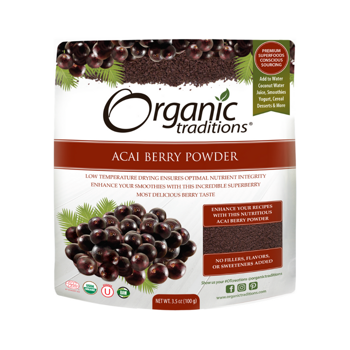 Organc Traditions Acai Berry Powder 100g