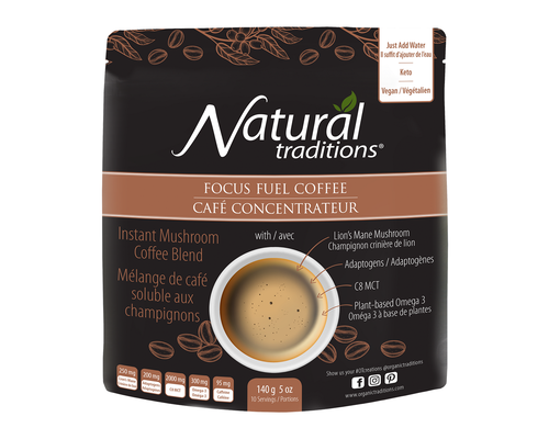 Natural Traditions Focus Fuel Coffee 140G