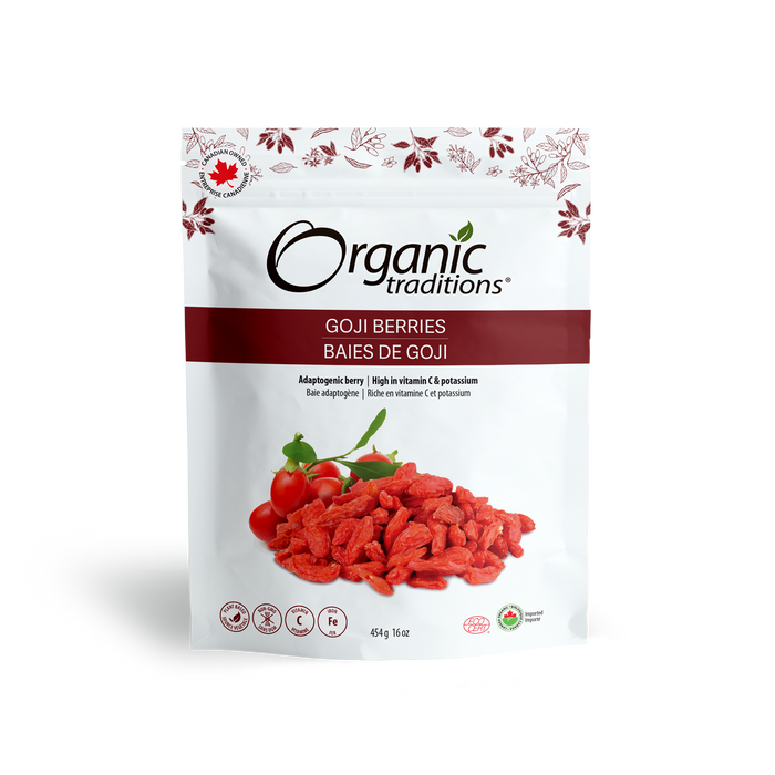 Organic Traditions Goji Berries 227G