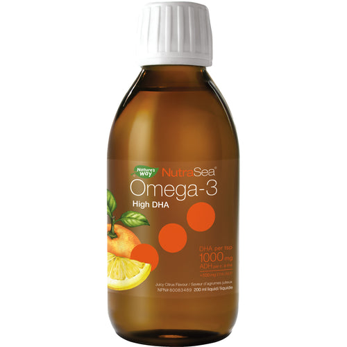 NutraSea Omega-3 Juicy Citrus (High DHA) 200ml
