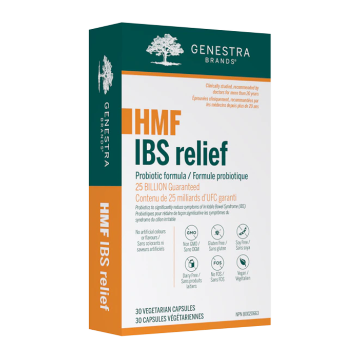 Genestra HMF IBS Relief Probiotic Formula 30 Vegecaps