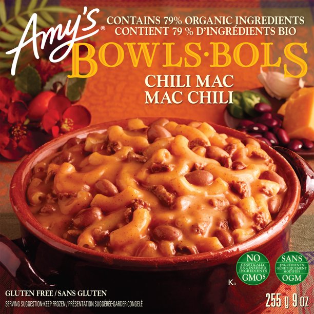 Amy's Chili Mac Bowl 255g