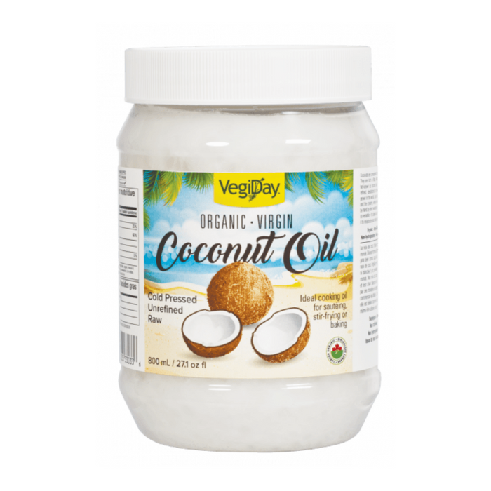 Vegiday-Extra Virgin Organic Coconut Oil 800ml