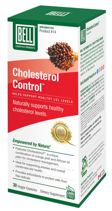 Bell Lifestyle Cholesterol Control 30 Capsules