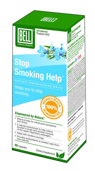 Bell Stop Smoking Help Supports Cardioascular Health 60cap