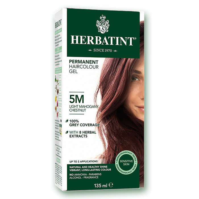Herbatint Permanent Hair Colour (5M - Light Mahogany Chestnut) 135ml