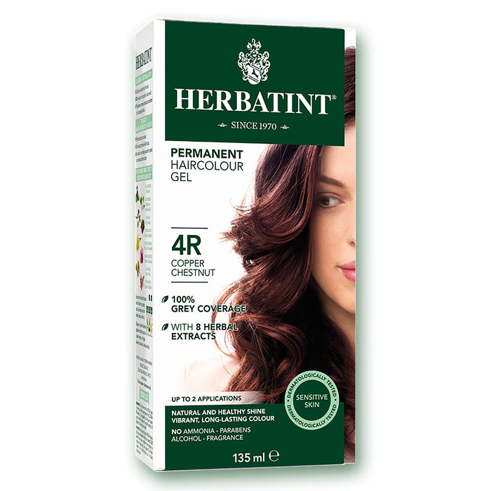 Herbatint Permanent Hair Colour (4R - Copper Chestnut) 135ml