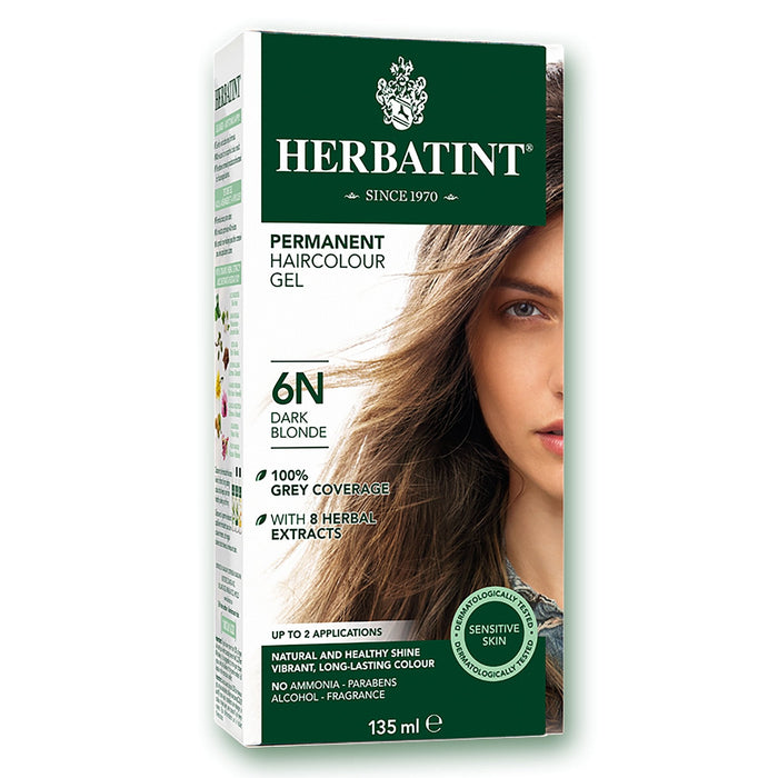 Herbatint Permanent Hair Colour (6N - Dark Blonde) 135ml