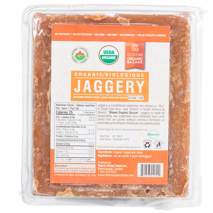 Bloom Organic Bazaar Jaggery 1 KG