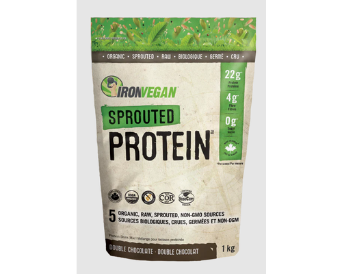 Iron Vegan Sprouted Protein (Double Chocolate) 500g