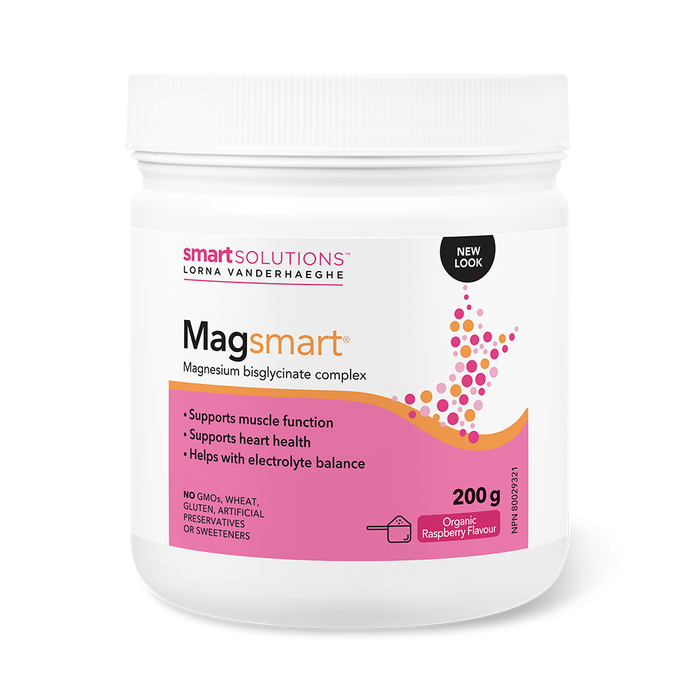Smart Solutions Lorna Vanderhaeghe MagSmart Supports Muscle Function and Heart Health Raspberry 200g