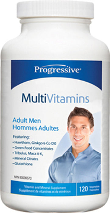 Progressive Multivitamins for Adult Men 120 Vegecaps
