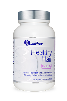 CanPrev Healthy Hair Beauty Proven to Reduce Hair Loss 30 Softgels
