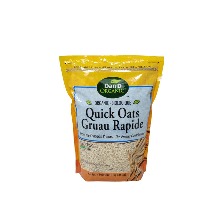 Dan-D Organic Oats - Quick Oats 500g