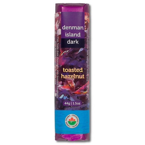 Denman Organic Chocolate Bars - Toasted Hazelnut 44g