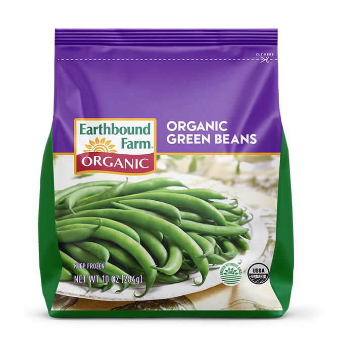 Earthbound Farm Organic Frozen Whole Green Beans (Non-GMO) 300g