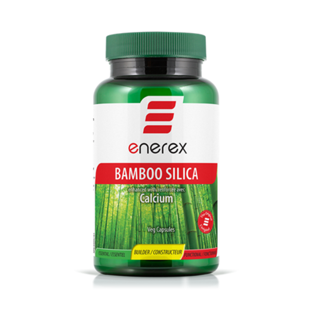 Enerex Bamboo Silica Enhanced with Calcium 180 Vegecaps