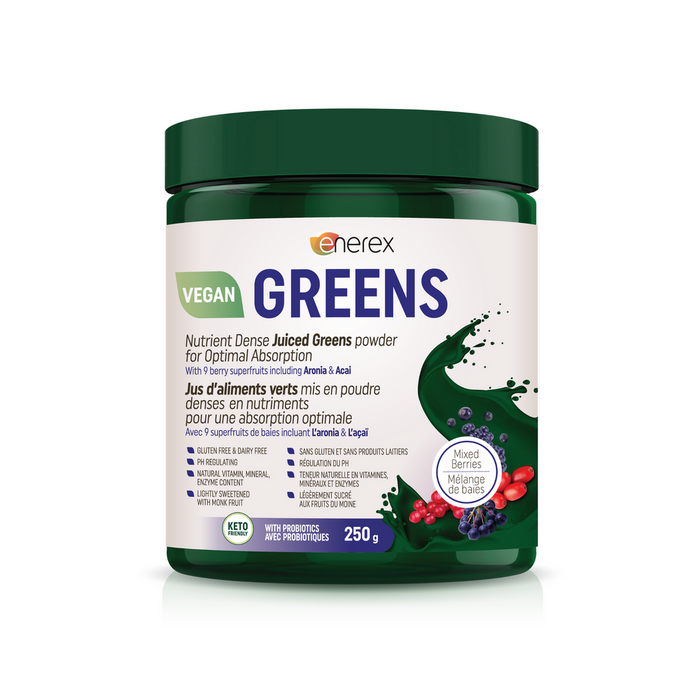 Enerex Greens (Mixed Berries) 250g
