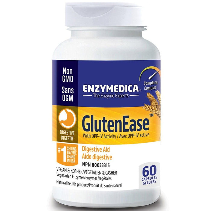 Enzymedica GlutenEase Digestive Aide 60 Capsules