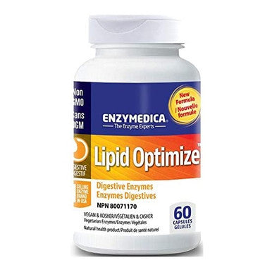 Enzymedica Lipid Optimize Digestive Enzymes 60 Vegecaps