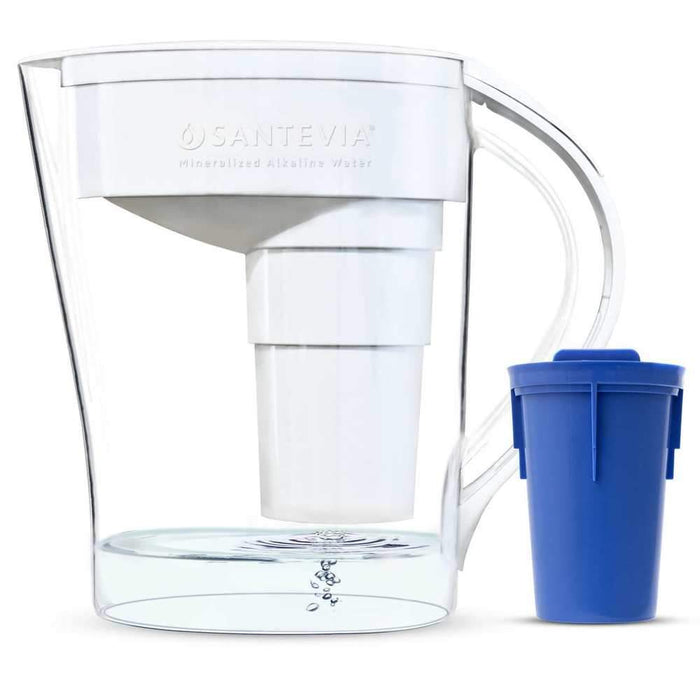 Santevia Slim Series Water Jug & Filter System (White)