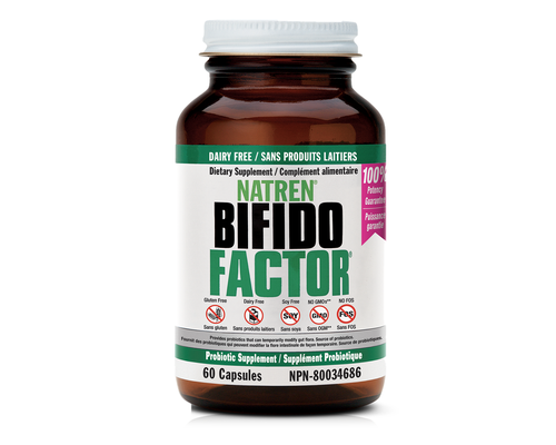 Natren Bifido Factor Probiotic Supplement 60 Capsules