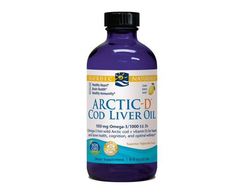 Nordic Naturals Arctic Cod Liver Oil (Lemon) 237ml