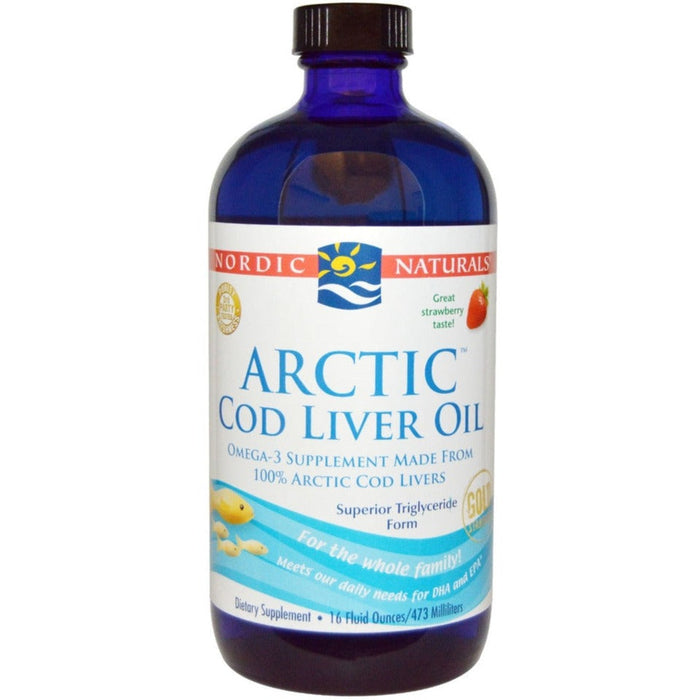 Nordic Naturals Arctic Cod Liver Oil (Strawberry) 237ml