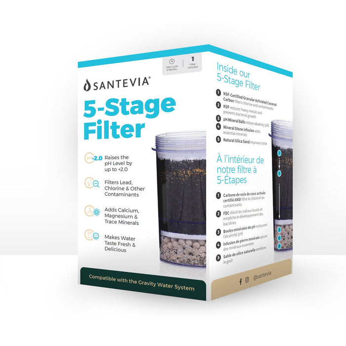 Santevia 5 Stage Water Filter 1 Ea