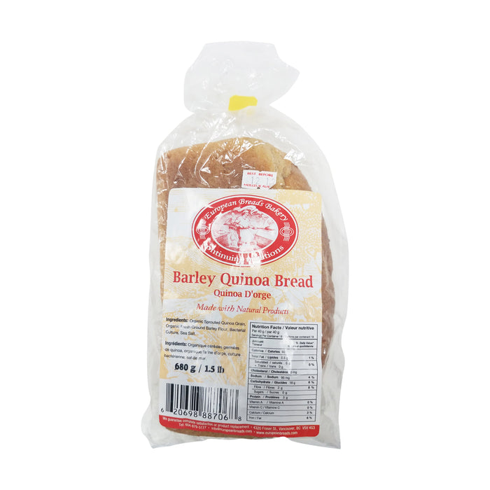 European Bakery Barley Quinoa Bread 680g