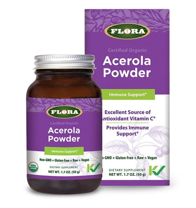 Flora - Acerola Powder (Vitamin C) 50G