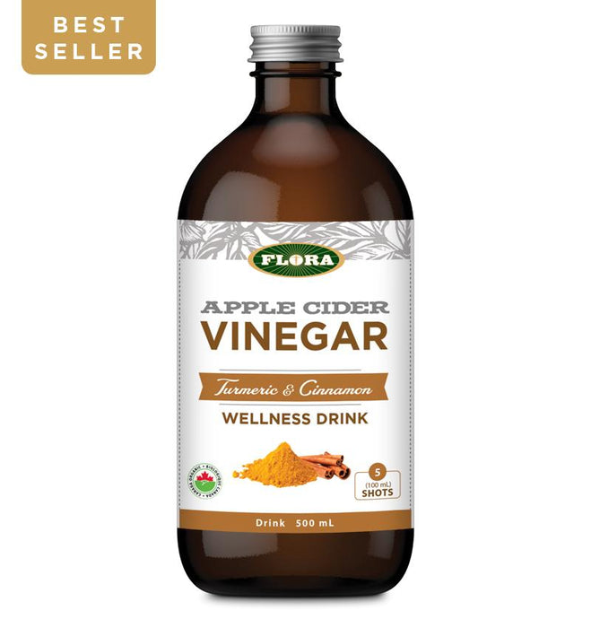 Flora Apple Cider Vinegar Wellness Drink (Turmeric & Cinnamon) 500ml