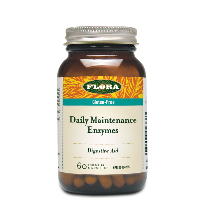 Flora Daily Maintenance Enzymes 60 Capsules