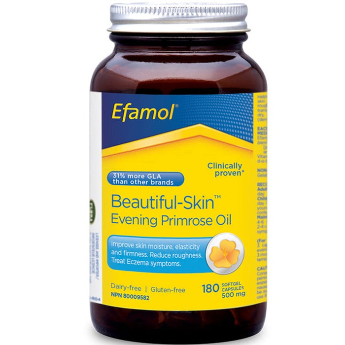 Efamol Beautiful-Skin Evening Primrose Oil 500mg 180 Softgels