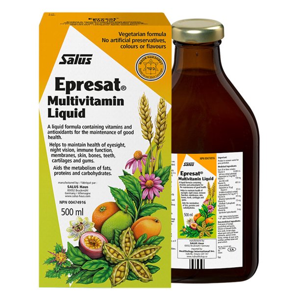 Salus Epresat - Multivitamin Liquid ( No artificial flavours or preservatives) 500ml