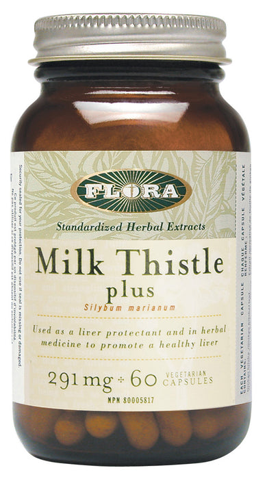 Flora Milk Thistle Plus Liver Protectant 60 Vegecaps