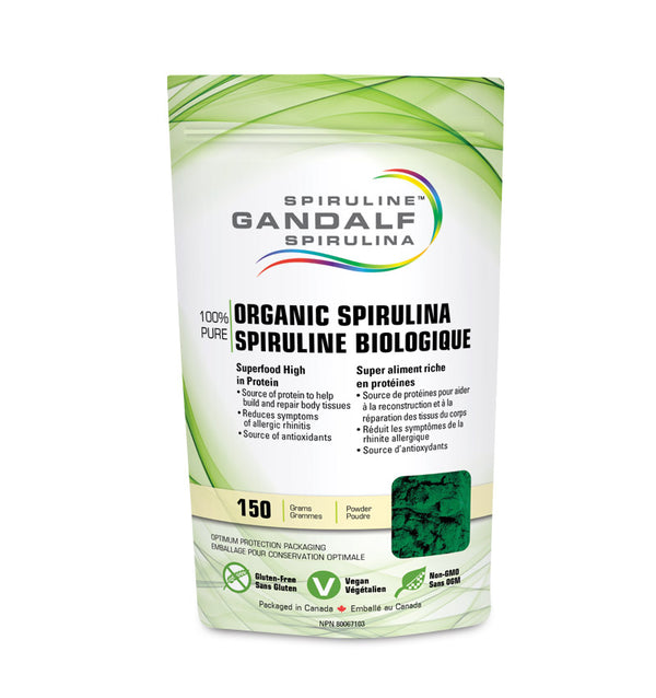 Spirulina Gandalf - 100% Pure Organic Chlorella 150G