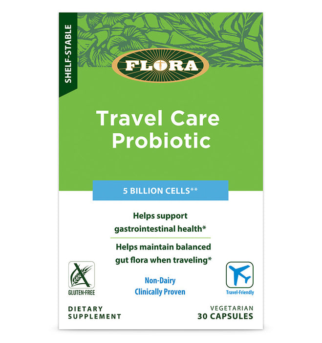Flora Travel Care Probiotic (5Billion) 30 VEGCAPS