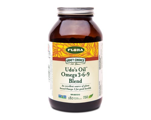 Flora Udo's Oil Omega 3+6+9 Blend 180 Softgels