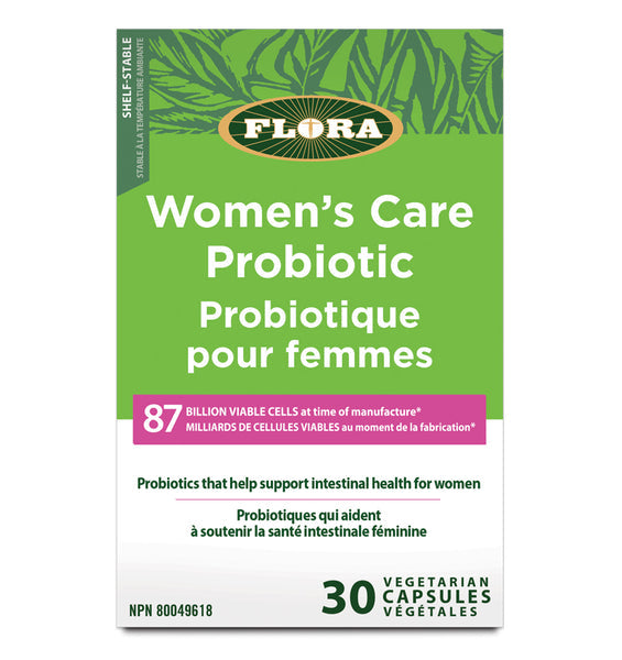 Flora Women's Care Probiotic (87Billion) 30 VEGCAPS