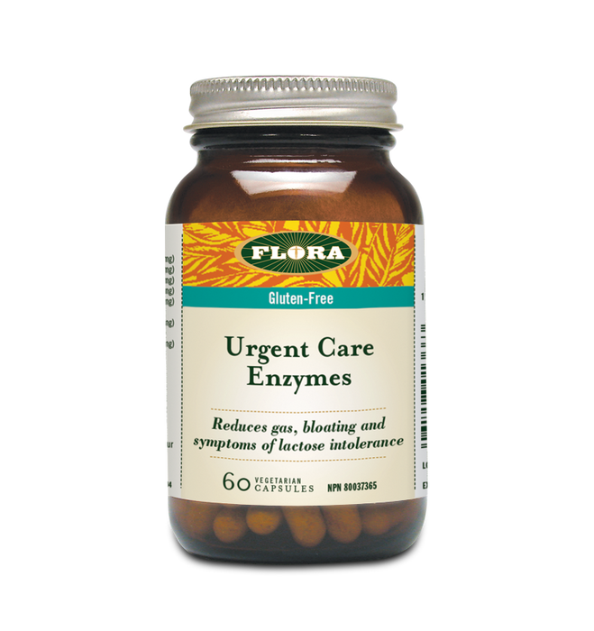 Flora Urgent Care Enzymes 60 Capsules
