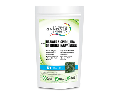 Spirulina Gandalf - Hawaiian Spirulina 1000mg 120 Tablets